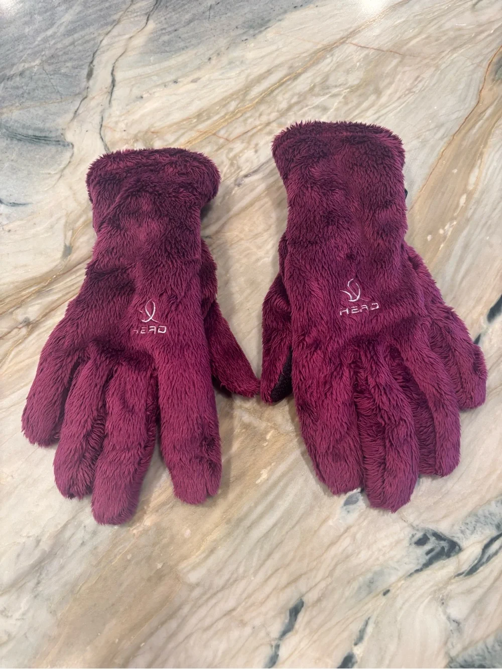 HEAD Women's Sensatec Touchscreen Digital ThermalFUR Fleece Plush Gloves